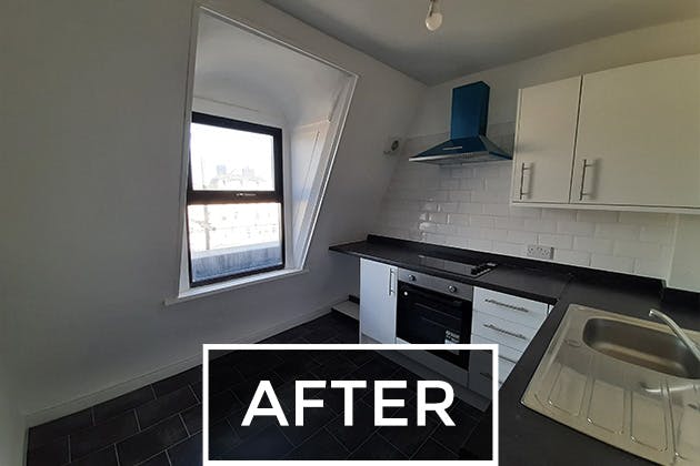 Flat 5 Kitchen After