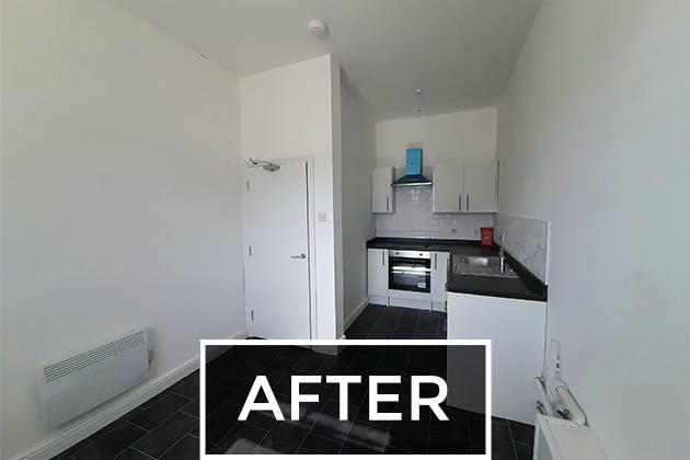 Flat 3 Kitchen After