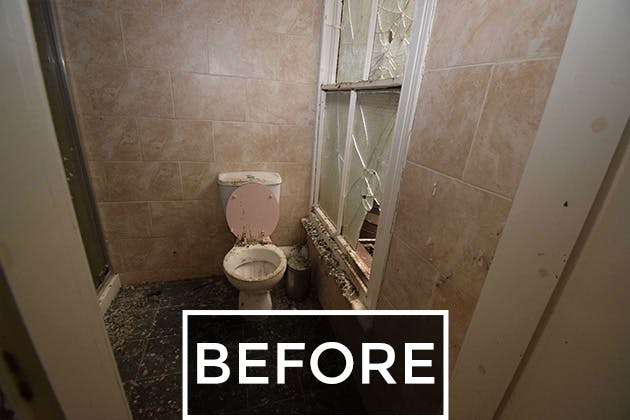 Flat 5 Bathroom Before