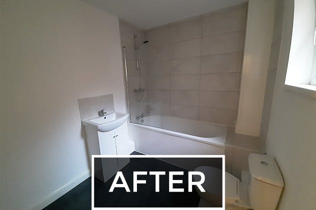 Flat 5 Bathroom After
