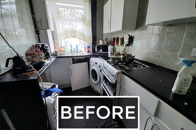 Kitchen Before