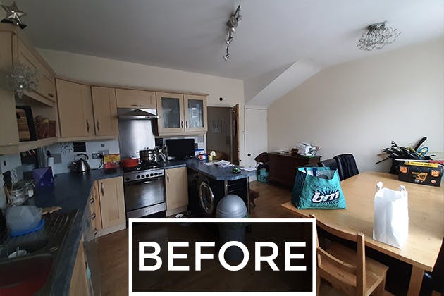 Kitchen Before