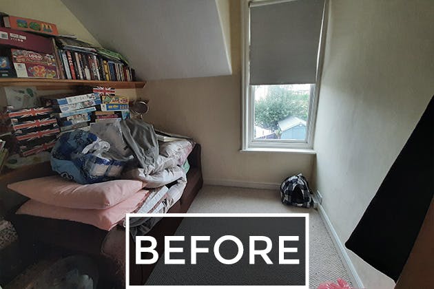 Bedroom 2 before