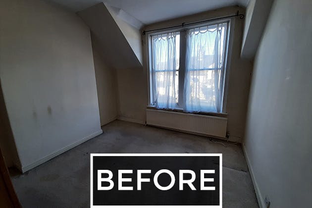 Main bedroom before