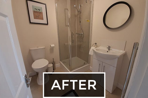 Shower Room after